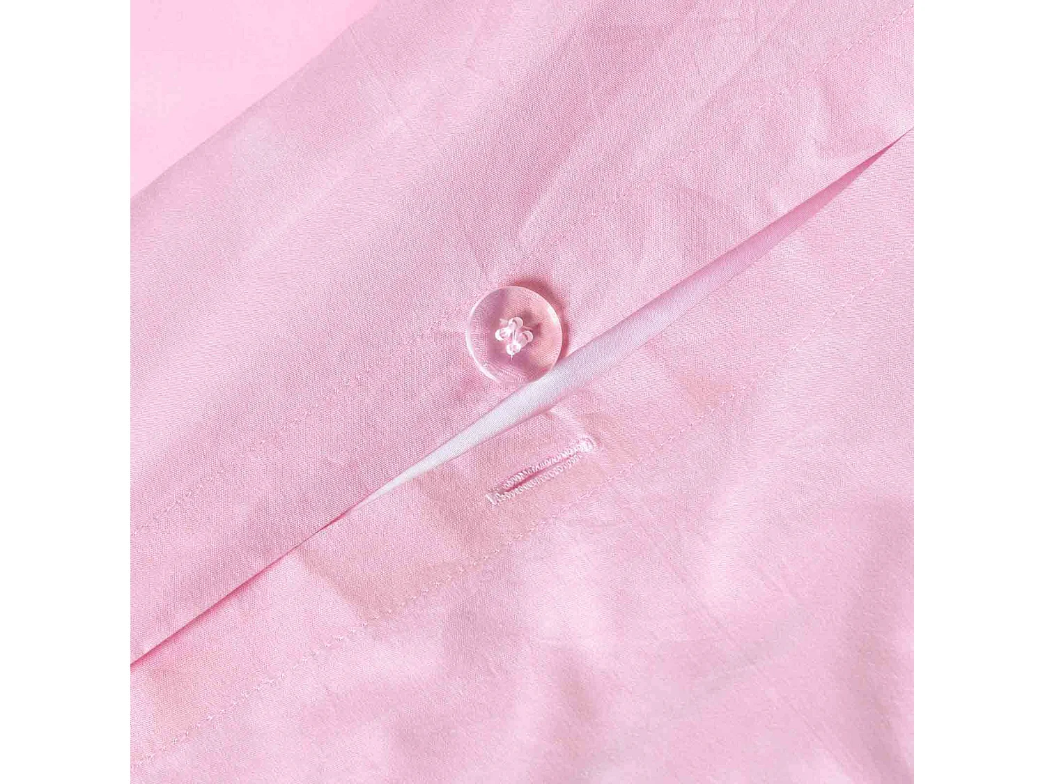 Homescapes Pink Cotton Cot Bed Duvet Cover Set 200 Thread Count