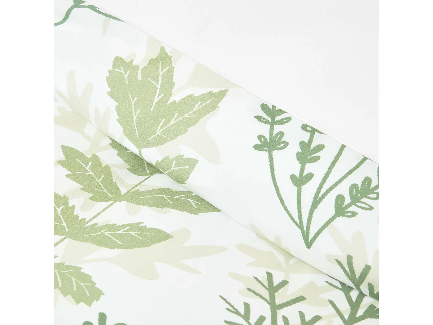 Homescapes Botanical Digitally Printed Cotton Duvet Cover Set, Super King