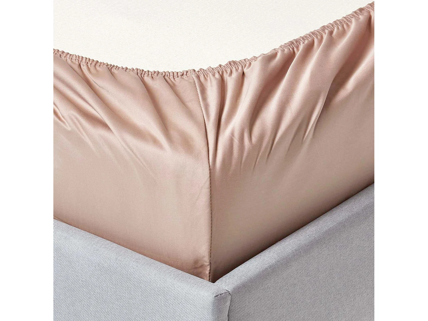 Homescapes Moonlight Beige Egyptian Cotton Fitted Sheet 1000 TC, King