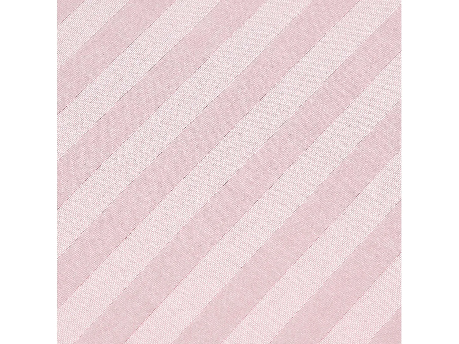 Drap-housse rayé 180 x 200 cm 100 % coton égyptien 330 fils coloris violet - HOMESCAPES