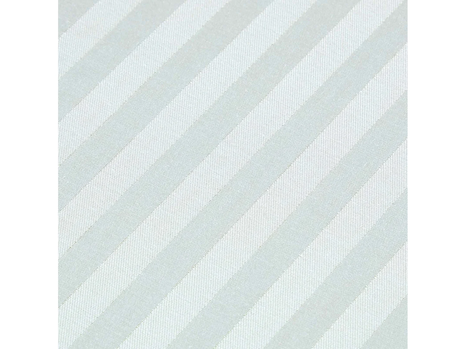 Homescapes Blue Egyptian Cotton Satin Stripe Fitted Sheet 330 TC, Single
