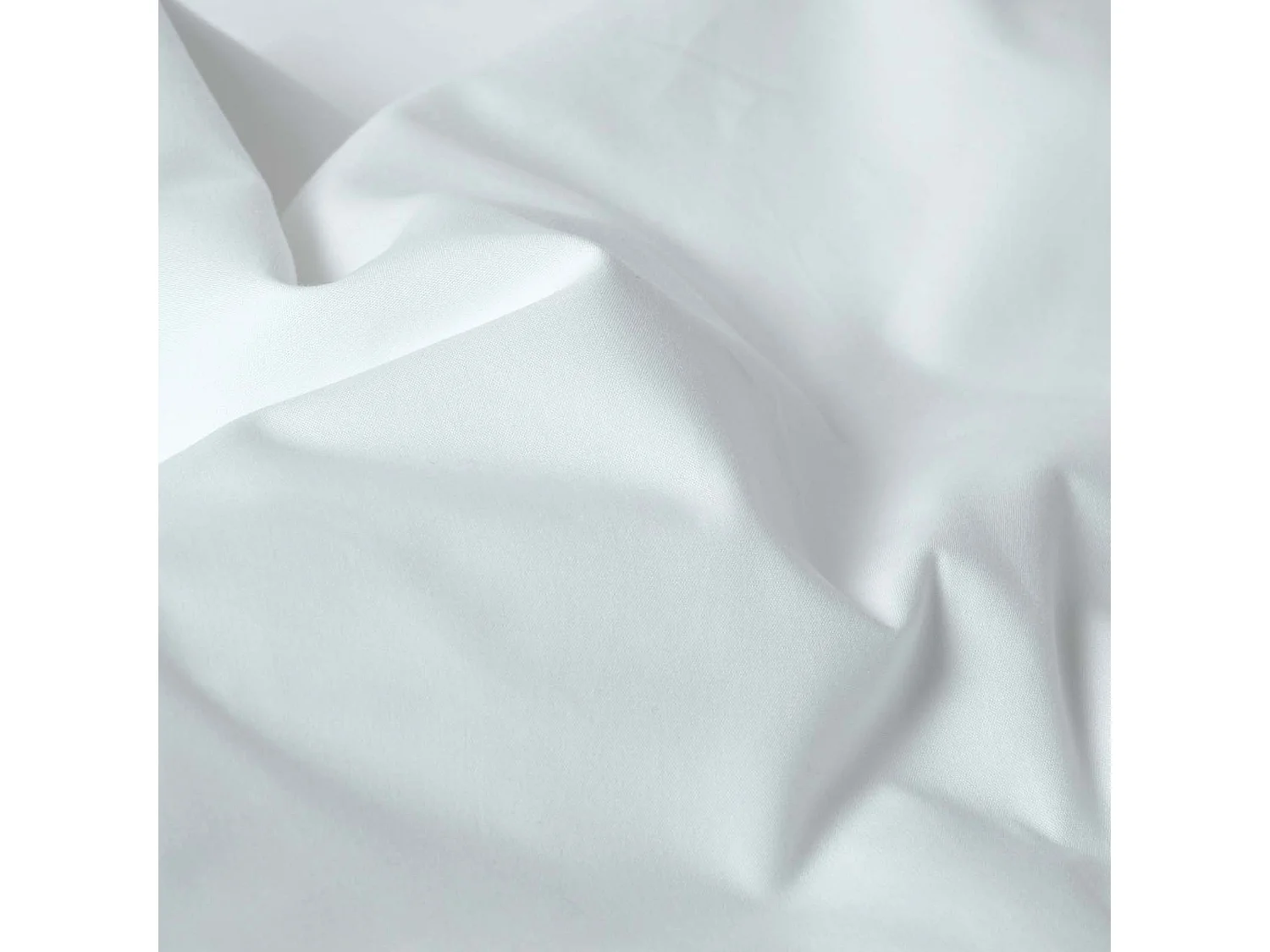 Homescapes White Organic Cotton Fitted Cot Sheets 400 Thread Count, 2 Pack