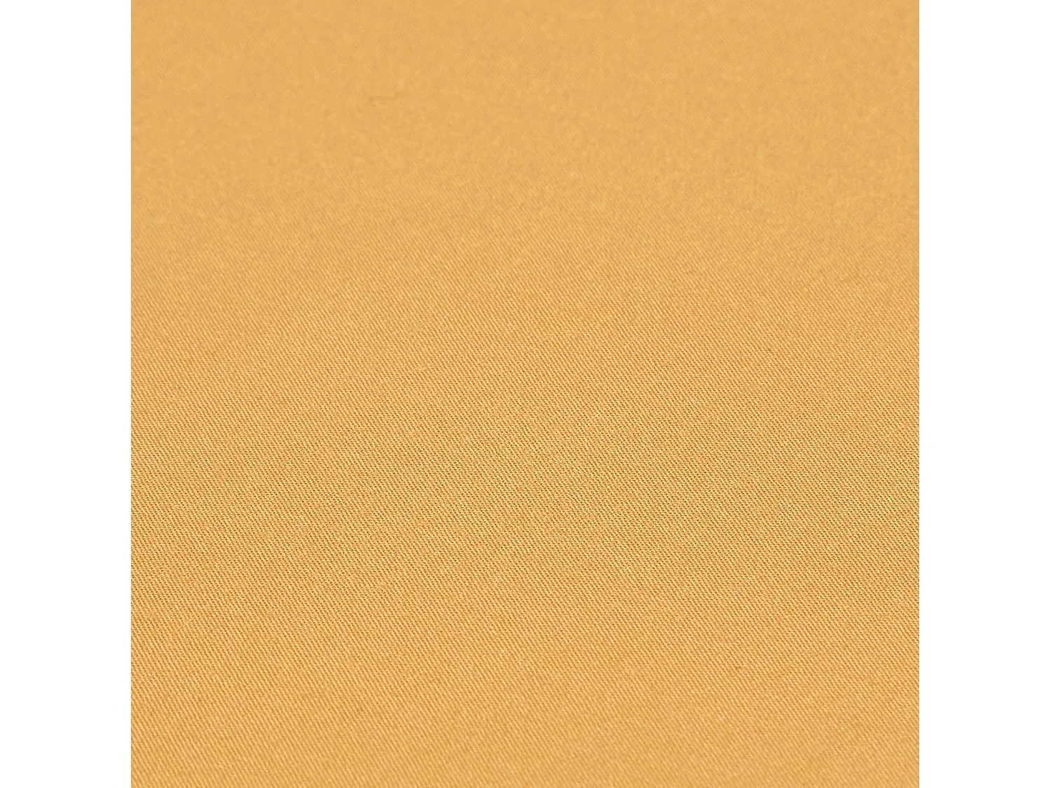 Drap-housse Jaune Moutarde 100% coton Égyptien 200 fils 150 x 200 cm  - HOMESCAPES