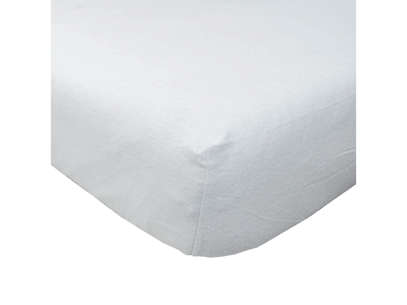 Homescapes White Brushed Cotton Fitted Sheet 100% Cotton Luxury Flannelette, King