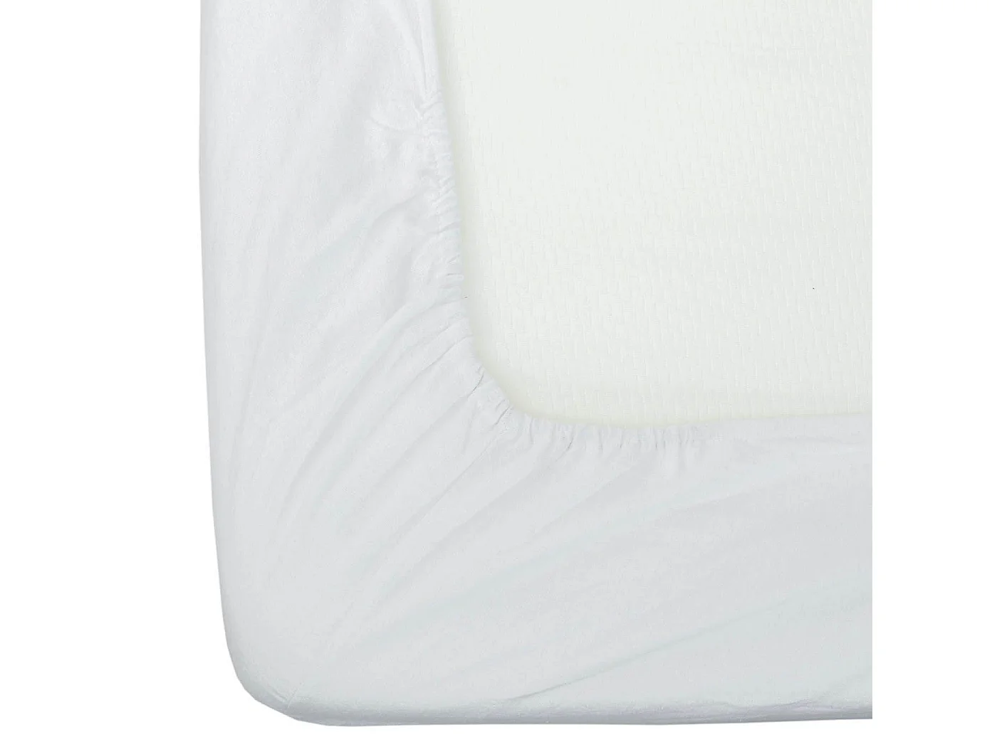 Homescapes White Brushed Cotton Fitted Sheet 100% Cotton Luxury Flannelette, King