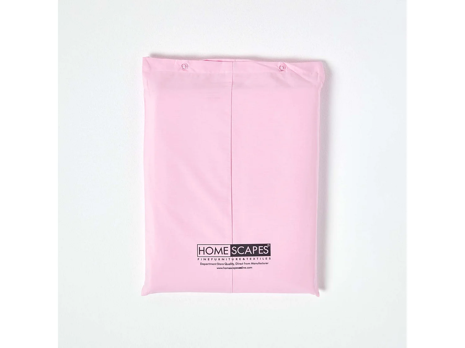Homescapes Pink Egyptian Cotton Deep Fitted Sheet 200 TC, Double