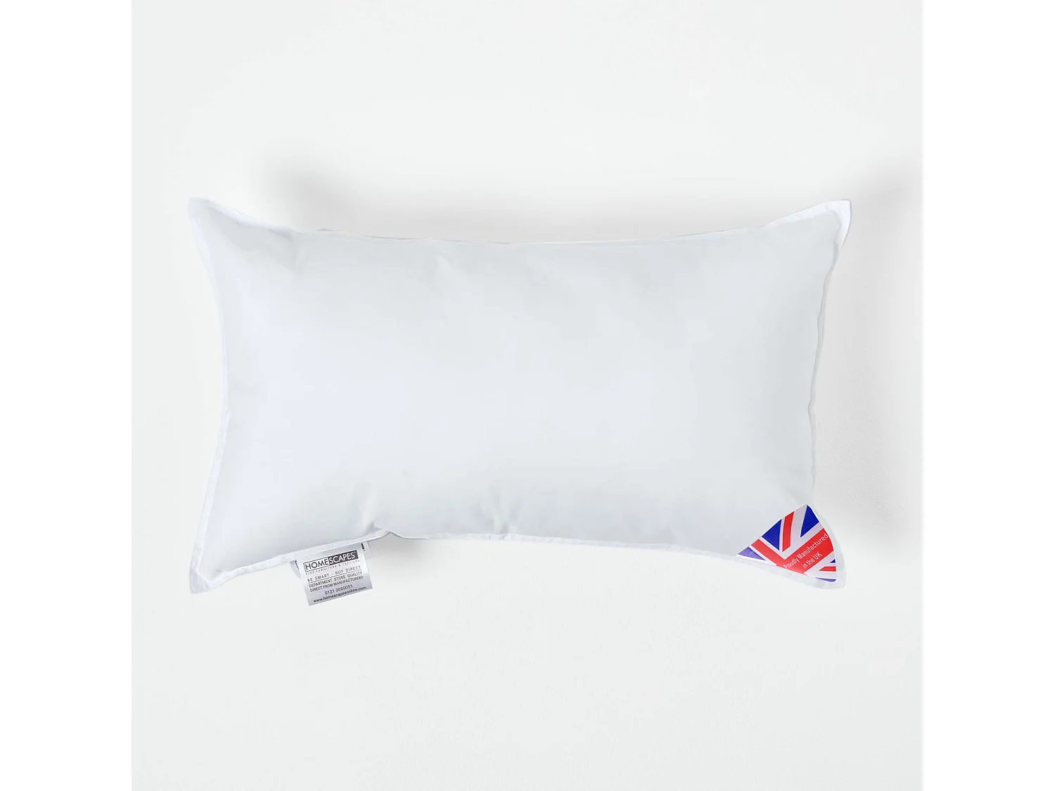 Homescapes Luxury Microfibre Cushion Pad Insert 35 x 50 cm â€˜Like Downâ€™, Soft Touch Cover, Hypoallergenic, Machine Washable, Best Bounce-Back, 14 x 20"