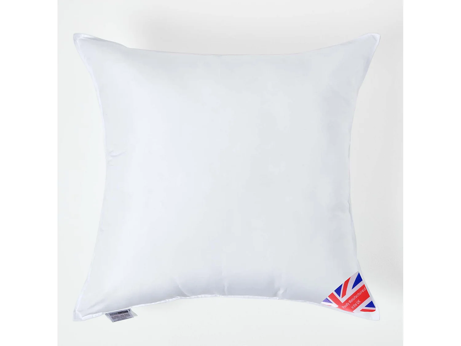 Homescapes Luxury Microfibre Cushion Pad Insert 90 x 90 cm â€˜Like Downâ€™, Soft Touch Cover, Hypoallergenic, Machine Washable, Best Bounce-Back, 36 x 36"