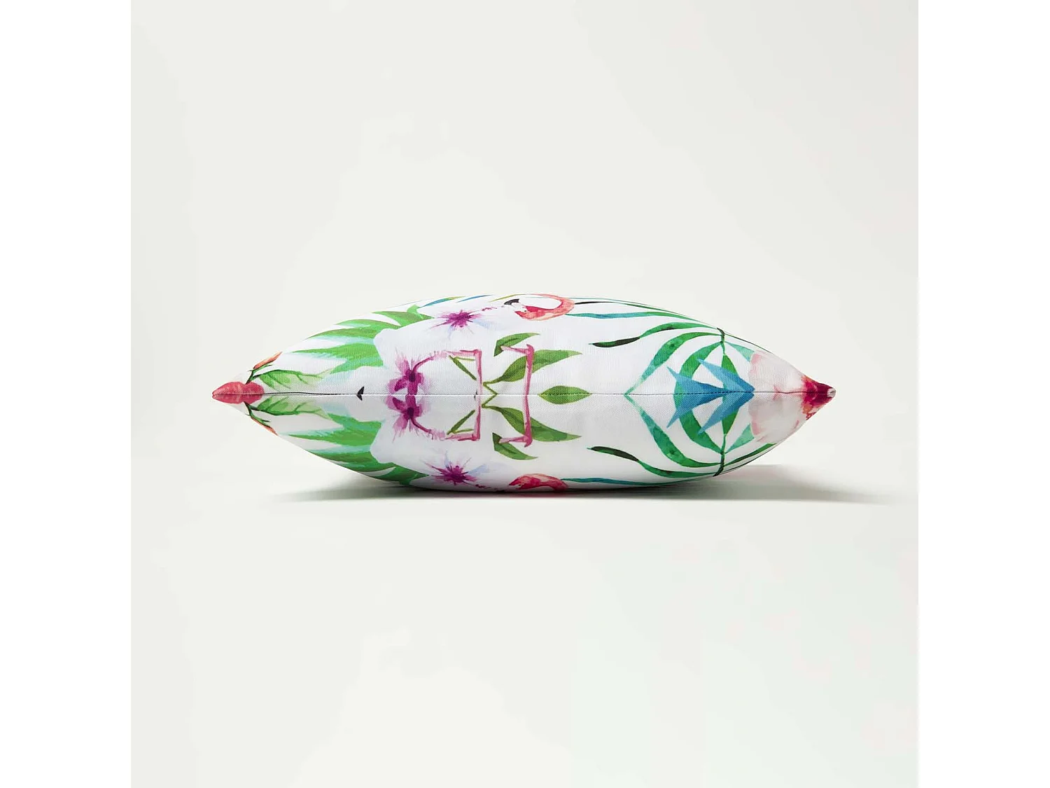 Homescapes Flamingo Outdoor Cushions for Garden Waterproof 45 cm, Set of 2