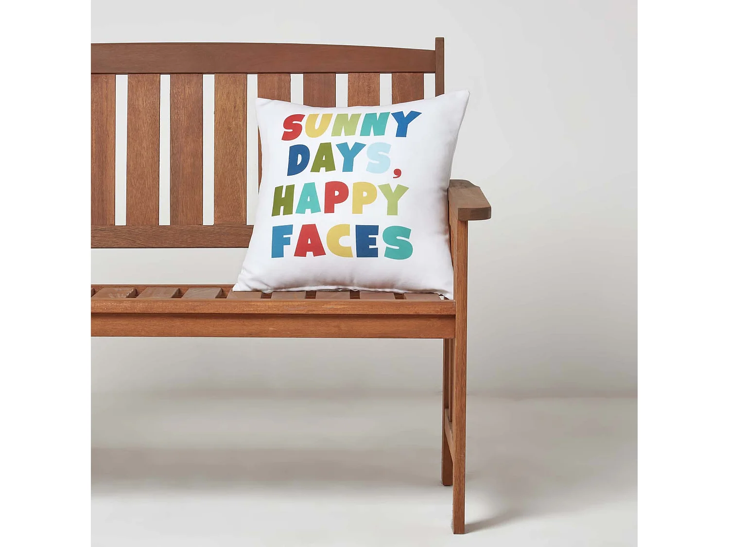 Homescapes Sunny Days Cushions for Garden Waterproof 45cm, Set of 2