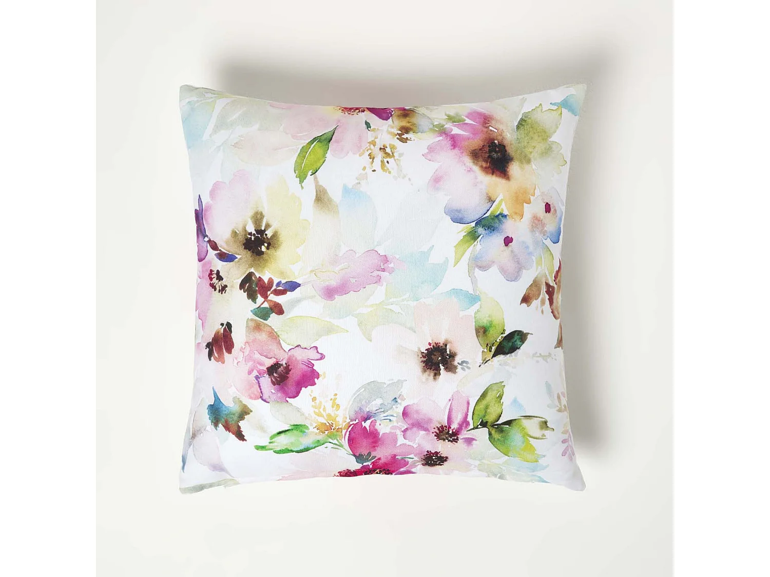 Homescapes Flowers Outdoor Cushions for Garden Waterproof 45cm, Set of 2