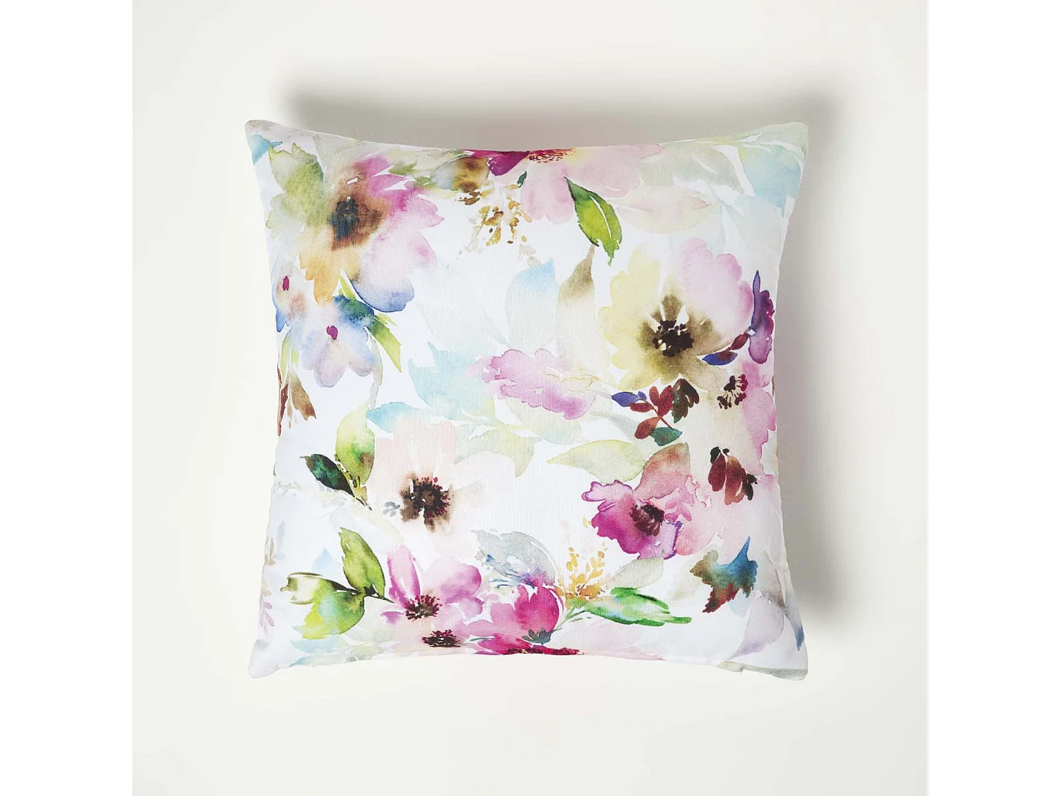 Homescapes Flowers Outdoor Cushions for Garden Waterproof 45cm, Set of 2