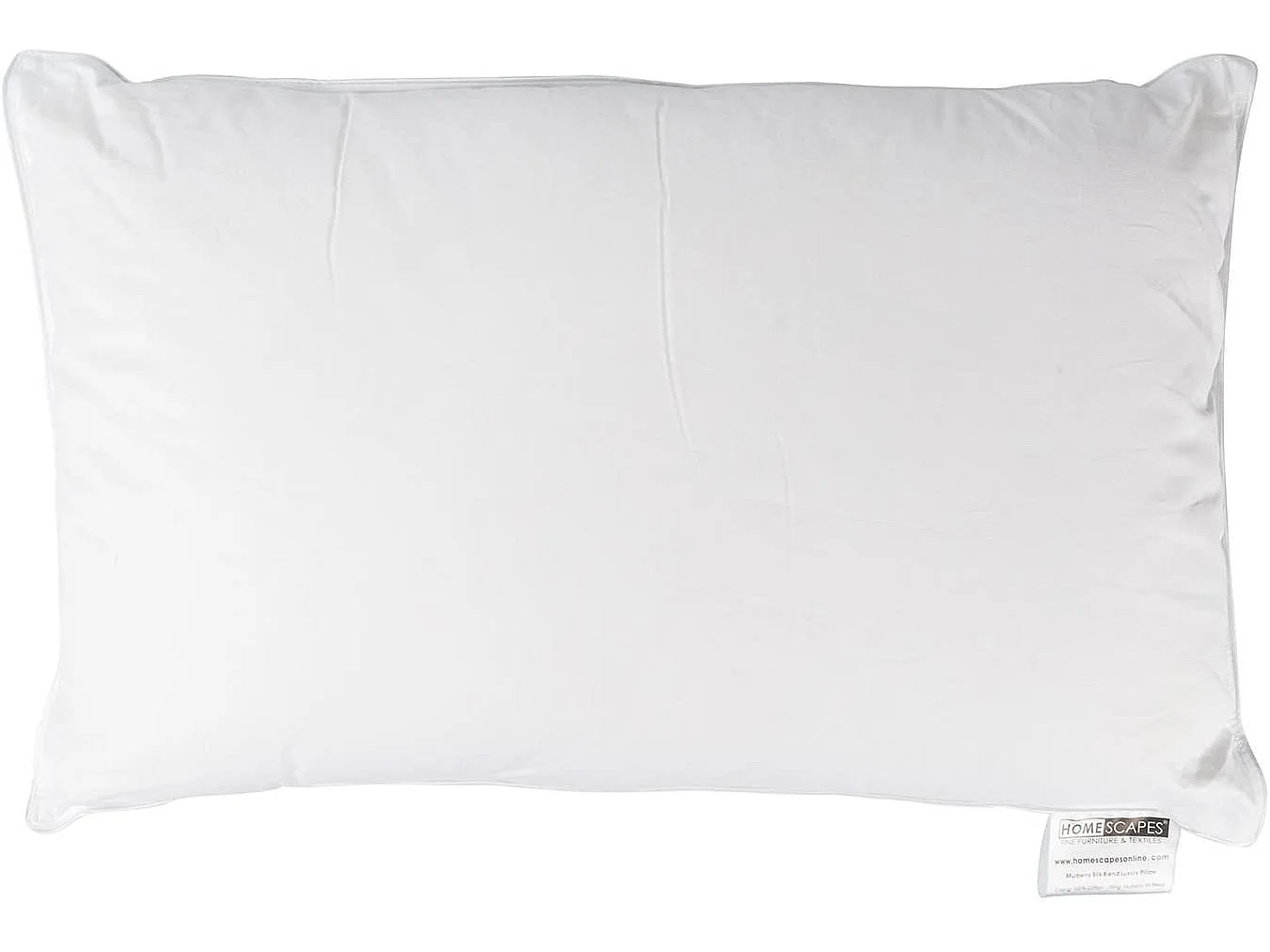 Homescapes Pure Mulberry Silk Blend Pillow Pair with 100% Cotton Casing