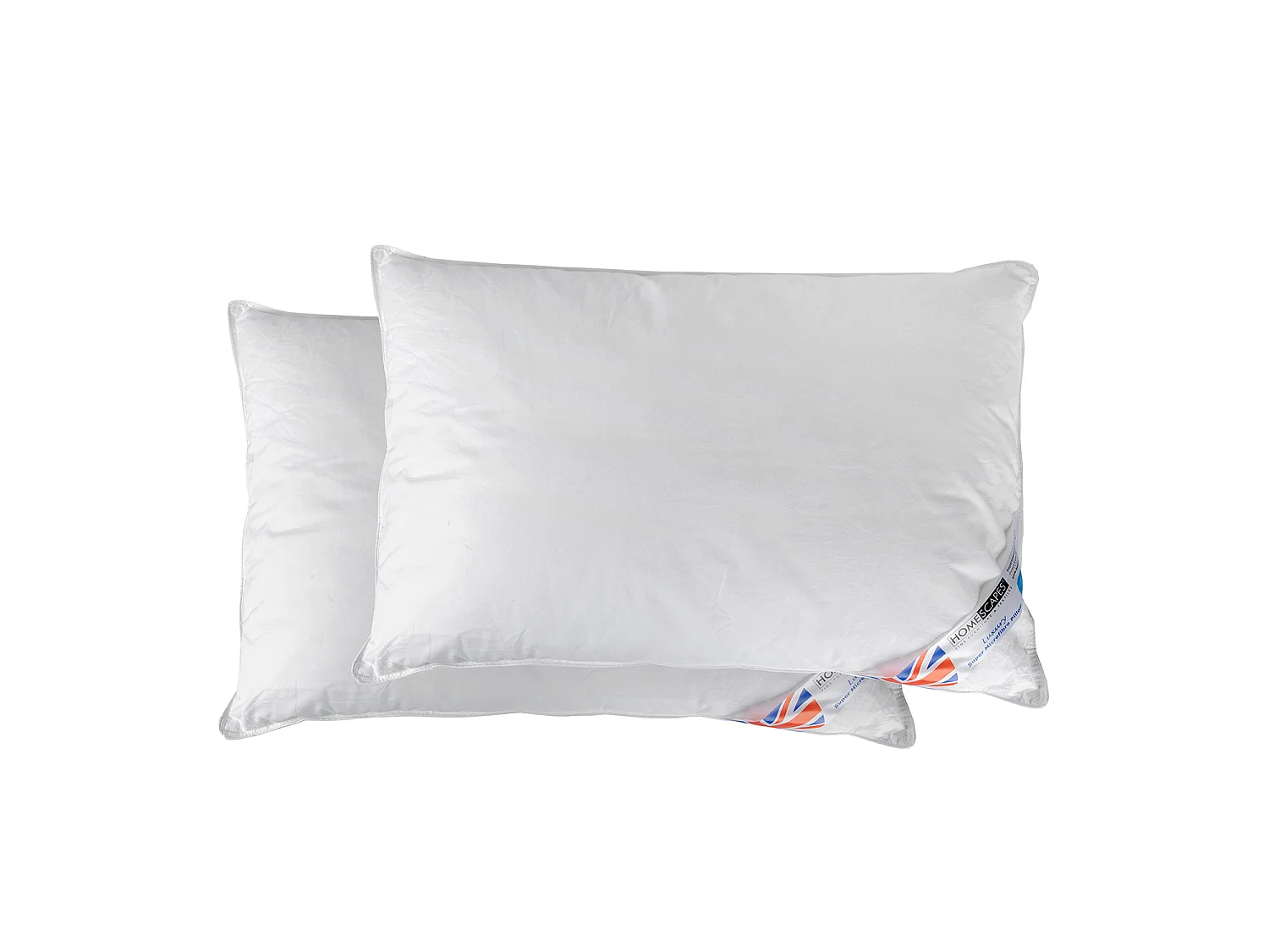 Homescapes Luxury Hotel Quality Super Microfibre Pillow Pair