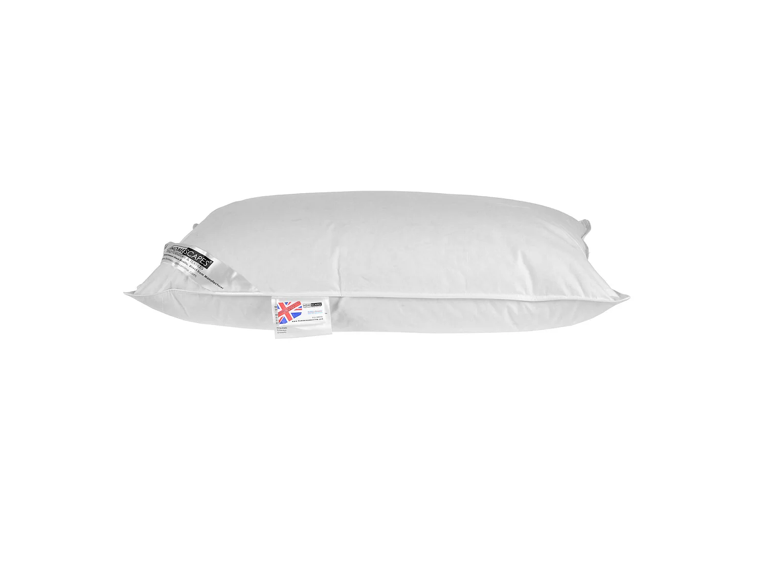 Homescapes Goose Feather and Down Music Pillow