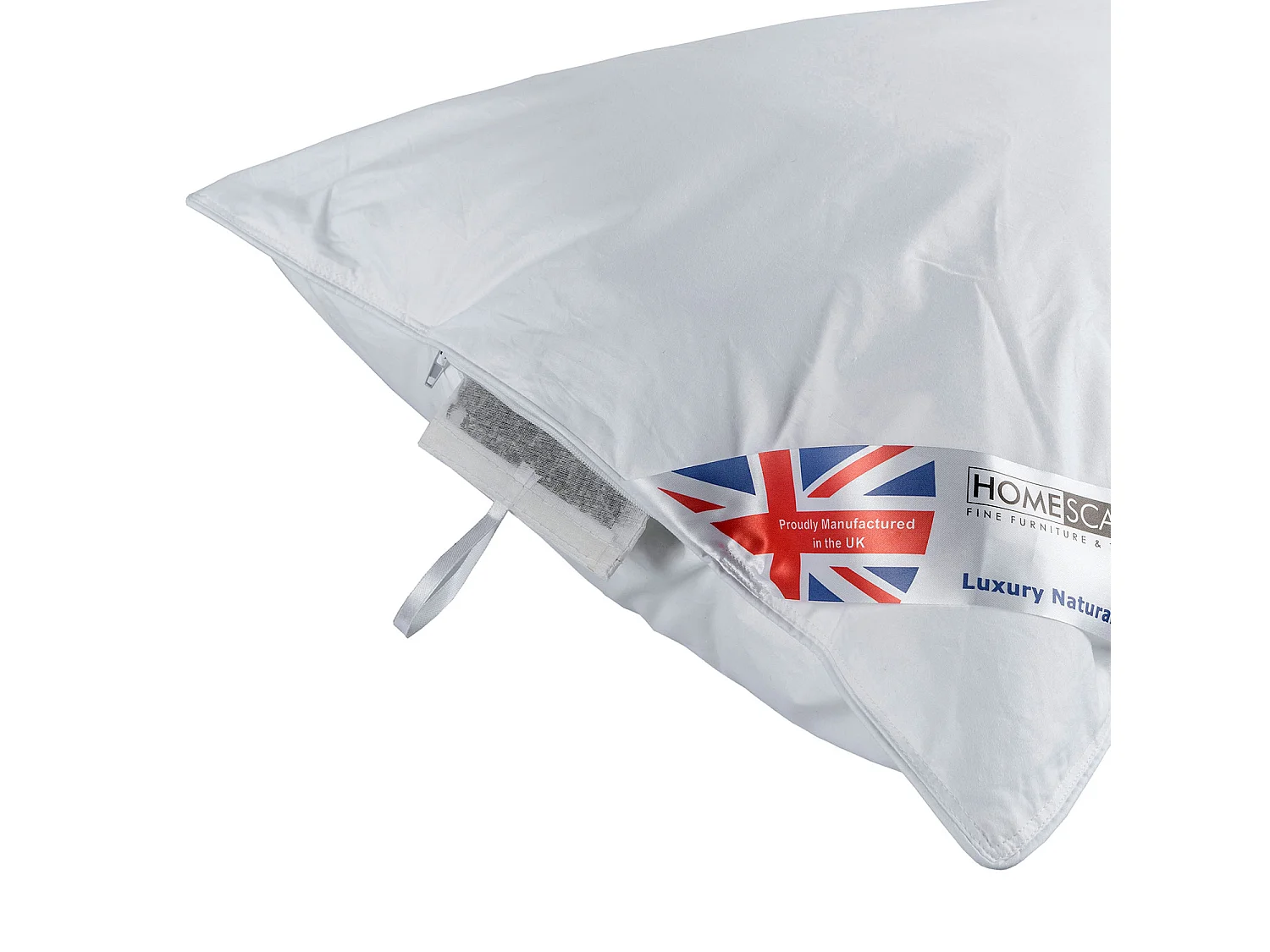 Homescapes Super Microfibre Camomile Pillow with Dried Camomile Insert Extra Fill