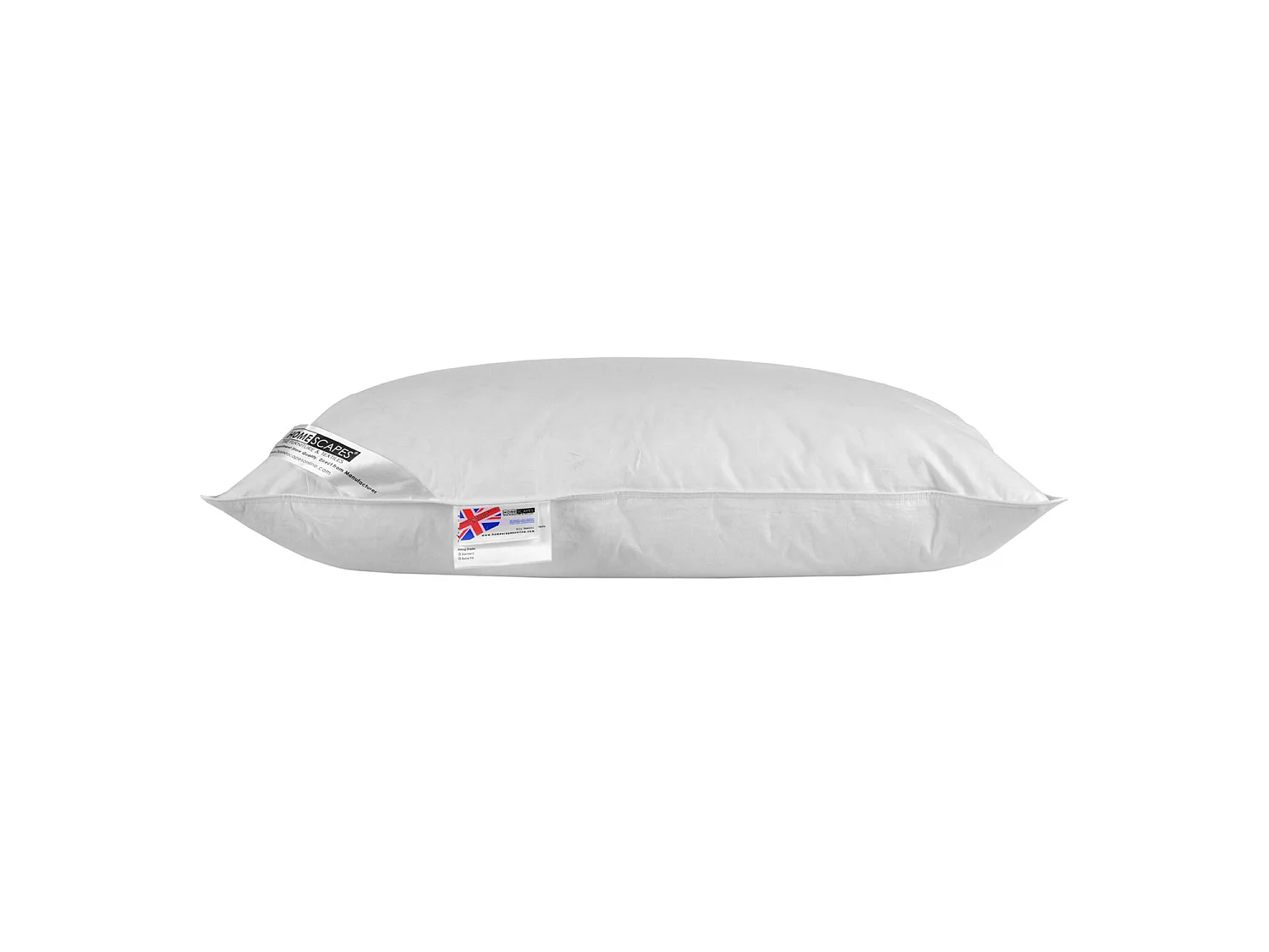 Homescapes Duck Feather and Down Music Pillow With Speakers