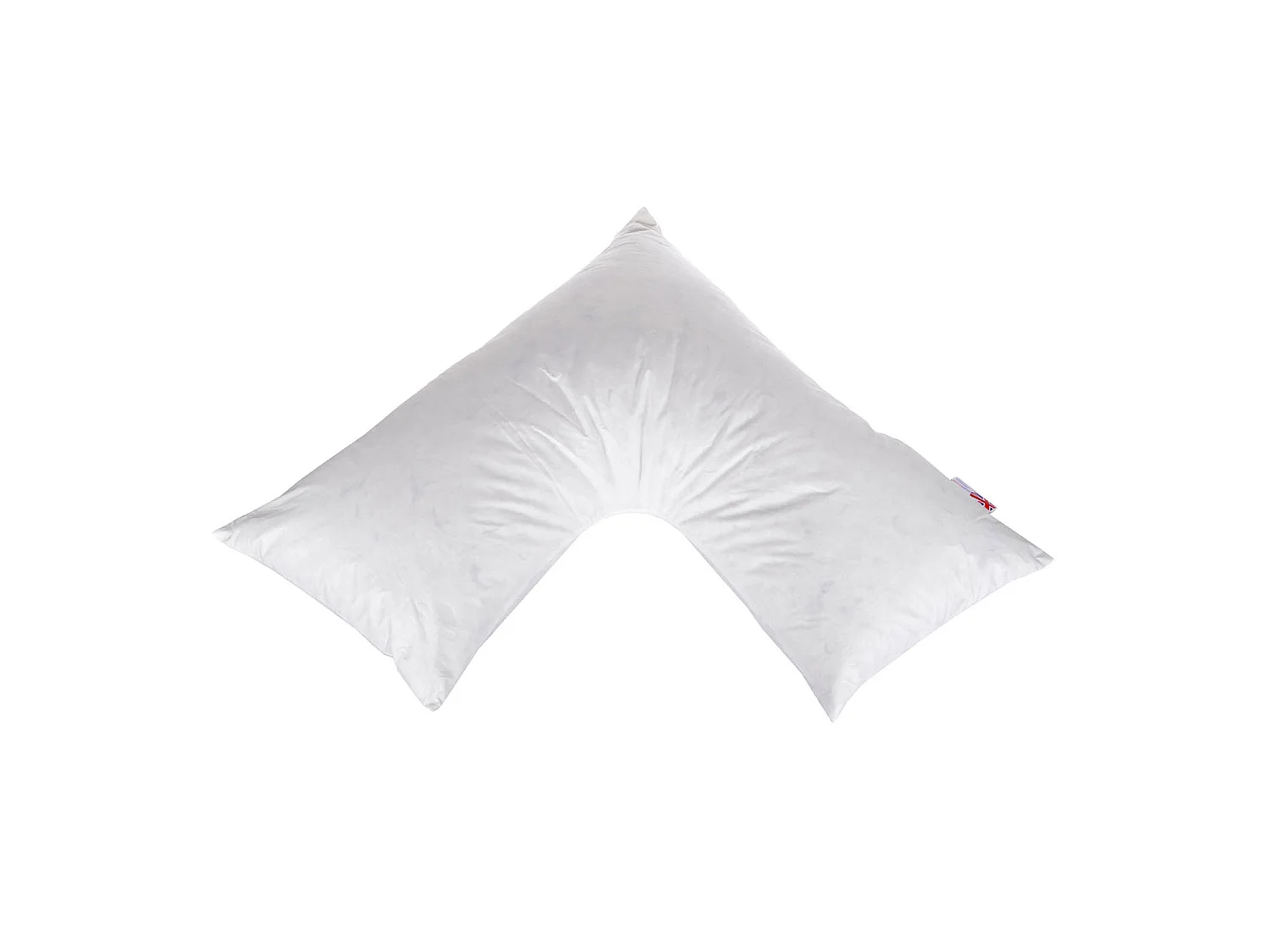 Homescapes Orthopaedic V Shaped Pillow Duck Feather and Down
