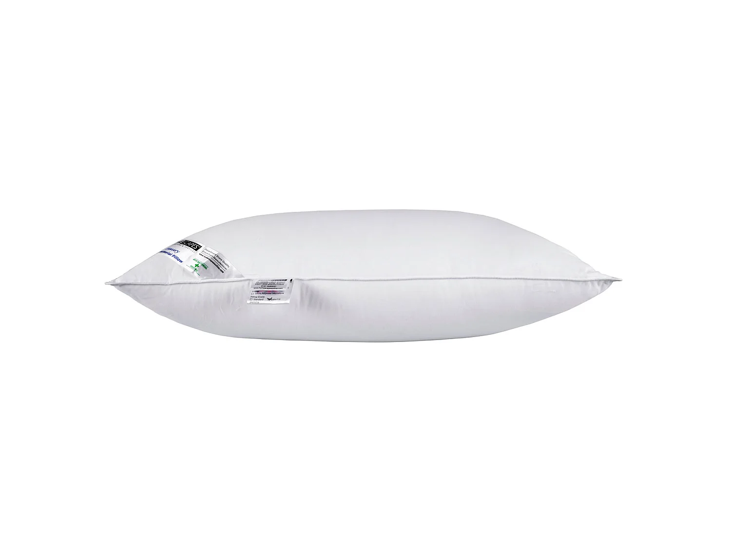 Homescapes Anti Bacterial Pillow Super Microfibre, 48 x 74 cm