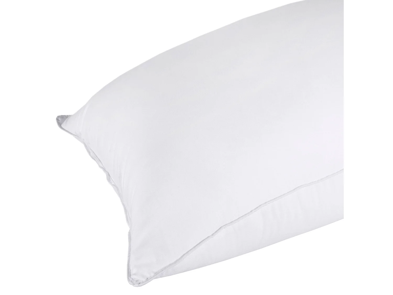 Homescapes Anti Bacterial Pillow Super Microfibre, 48 x 74 cm