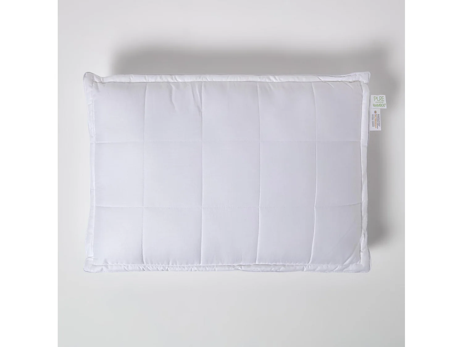 Homescapes Luxury Organic Bamboo Pillow for Side Sleepers