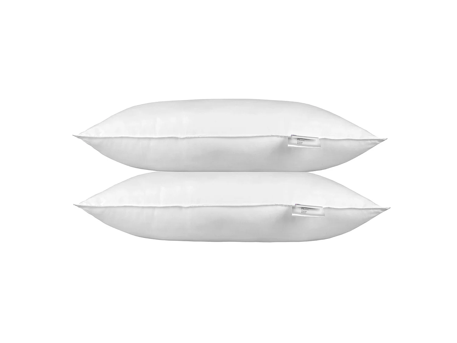 Homescapes Microfibre Euro Continental Pillow Pair - 40cm x 80cm (16"x32")
