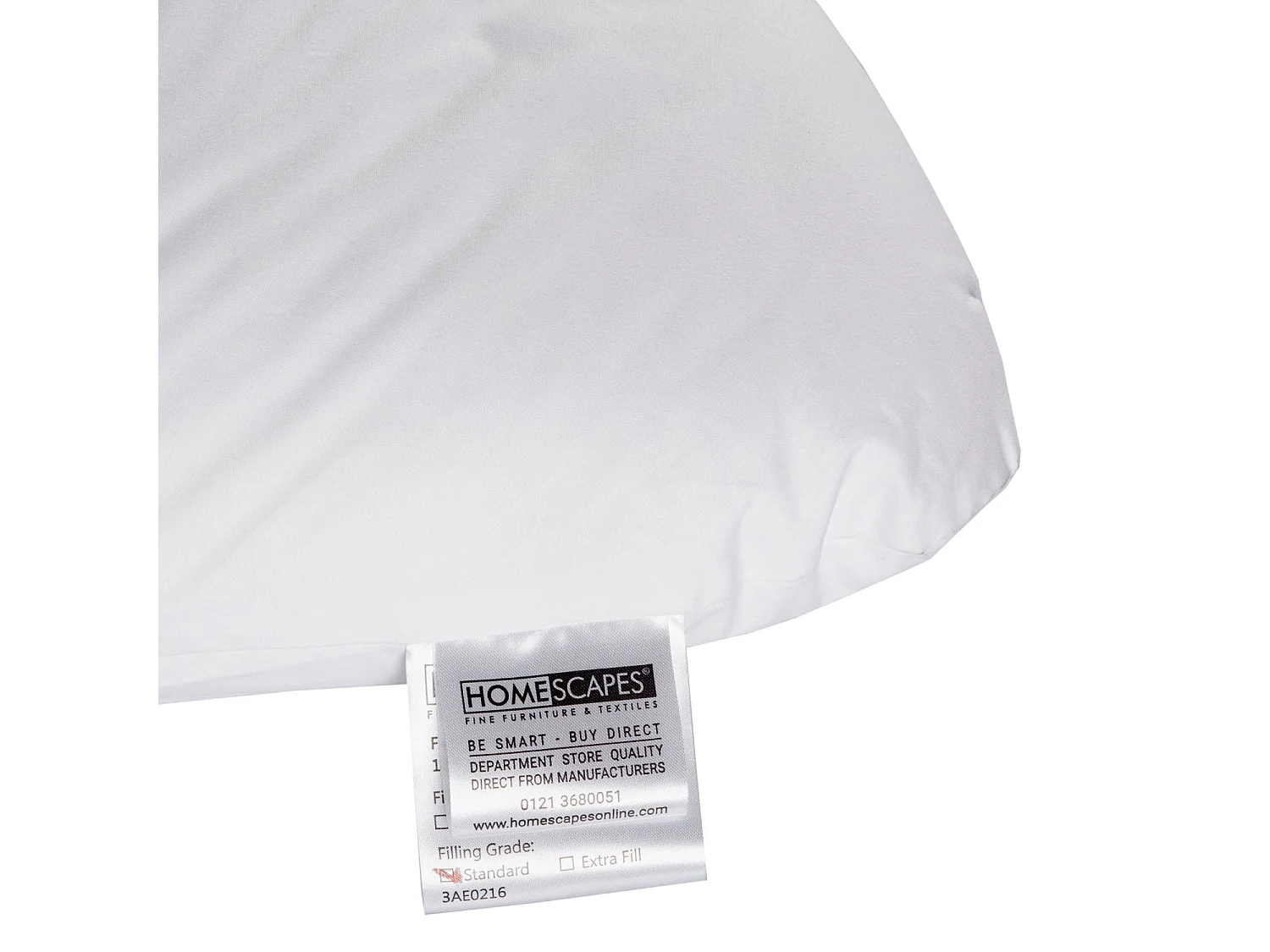 Homescapes U Shaped Comfort Pregnancy Pillow Super Microfibre