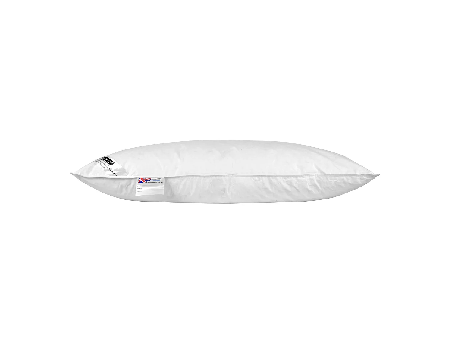 Homescapes Goose Down Pillow with 100% Cotton Case
