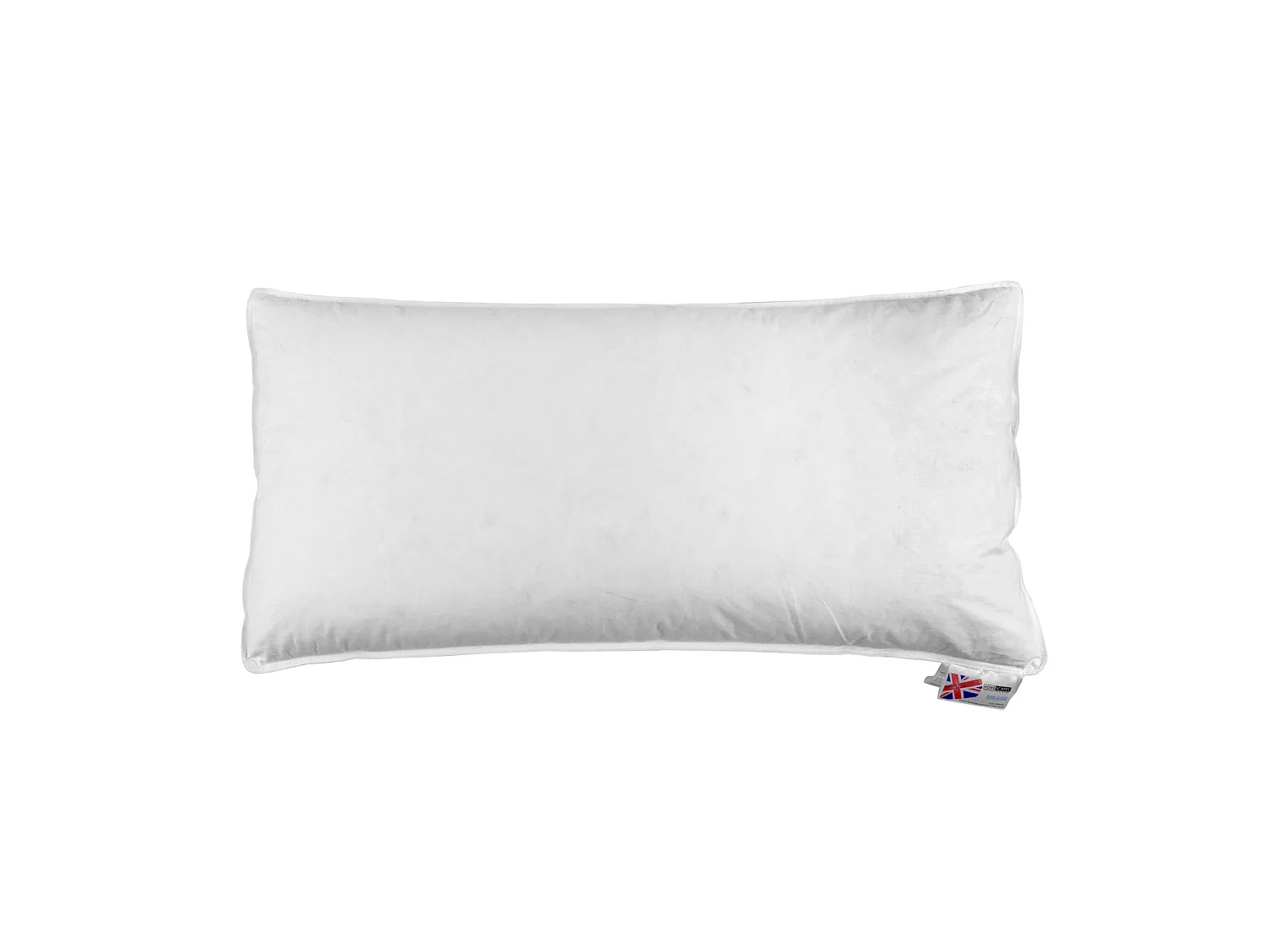 Homescapes Duck Feather Euro Continental Pillow - 40cm x 80cm (16"x32")