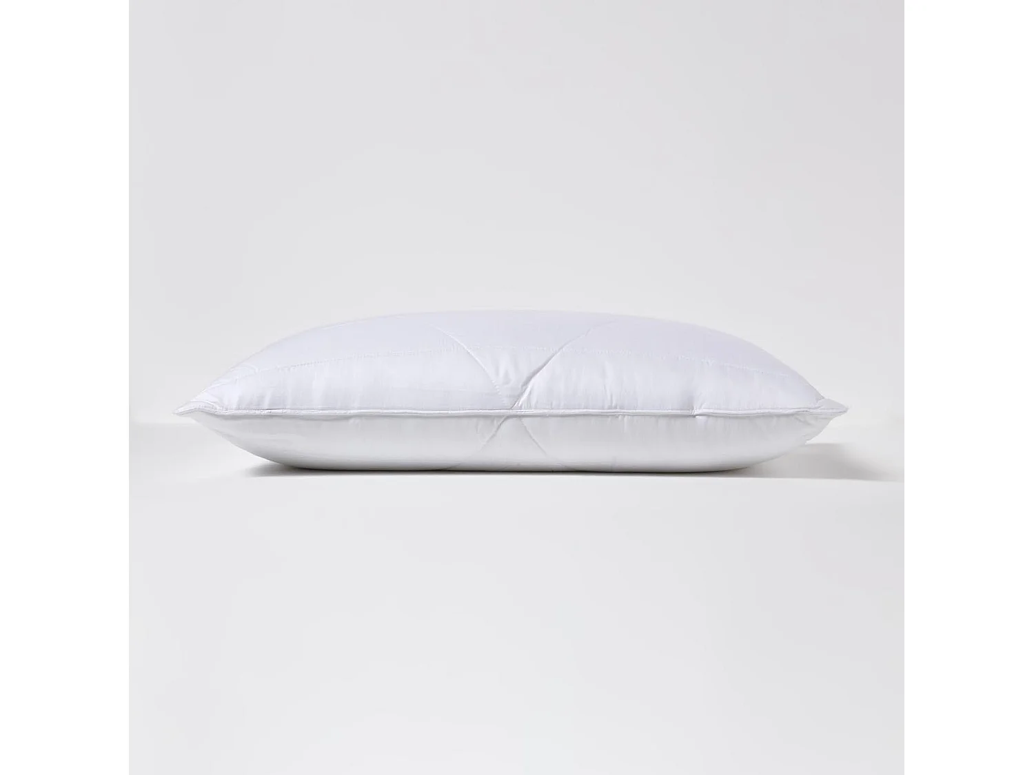 Homescapes Luxury Organic Bamboo Pillow for Back Sleepers