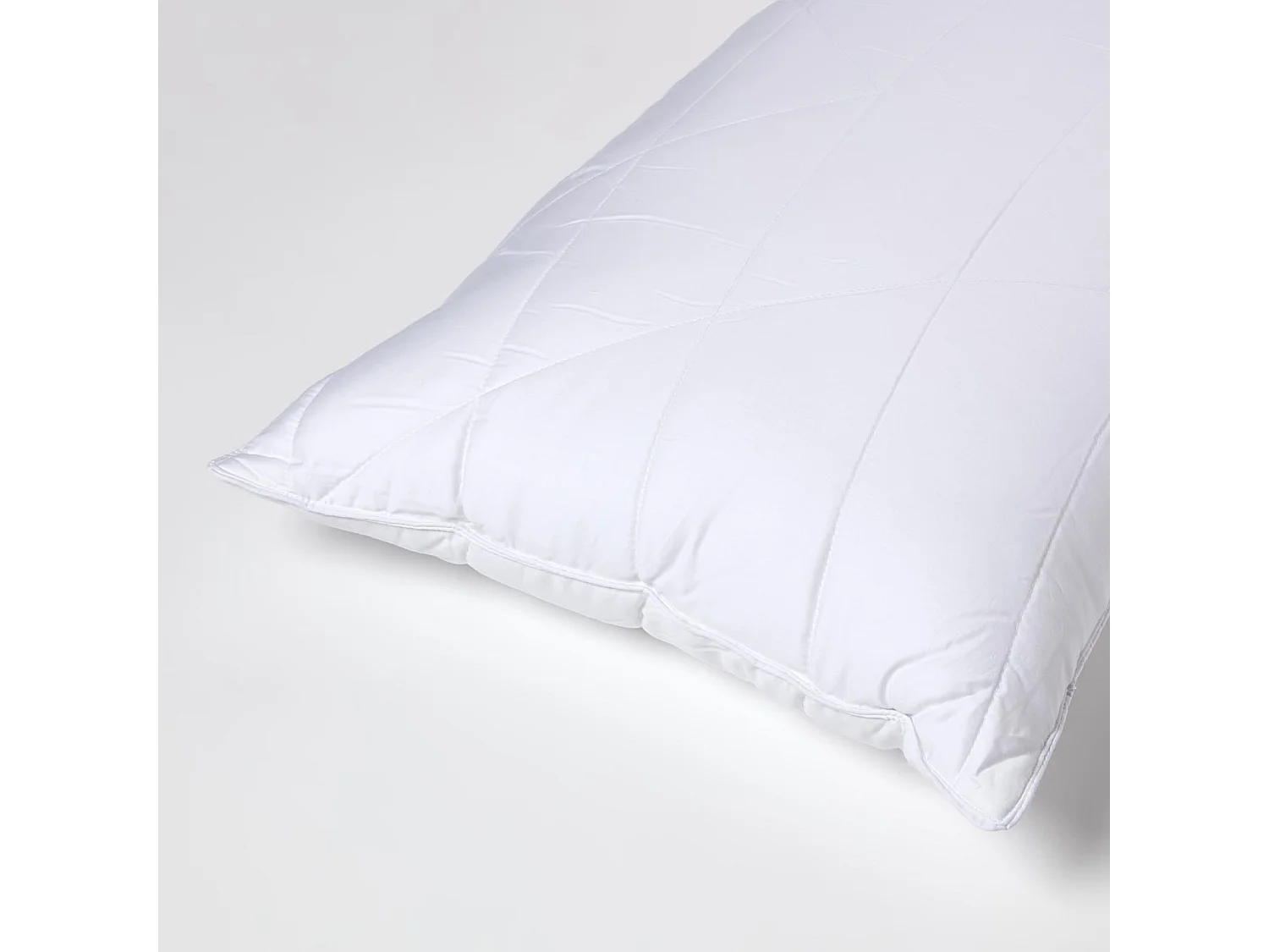 Homescapes Luxury Organic Bamboo Pillow for Back Sleepers