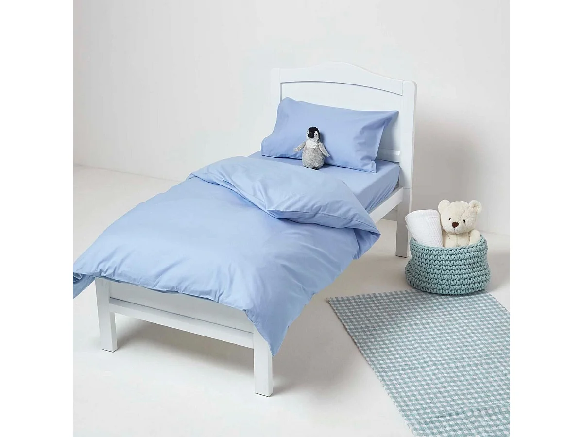 Oreiller enfant en duvet et en plumes d'oie, 40 x 60 cm - HOMESCAPES