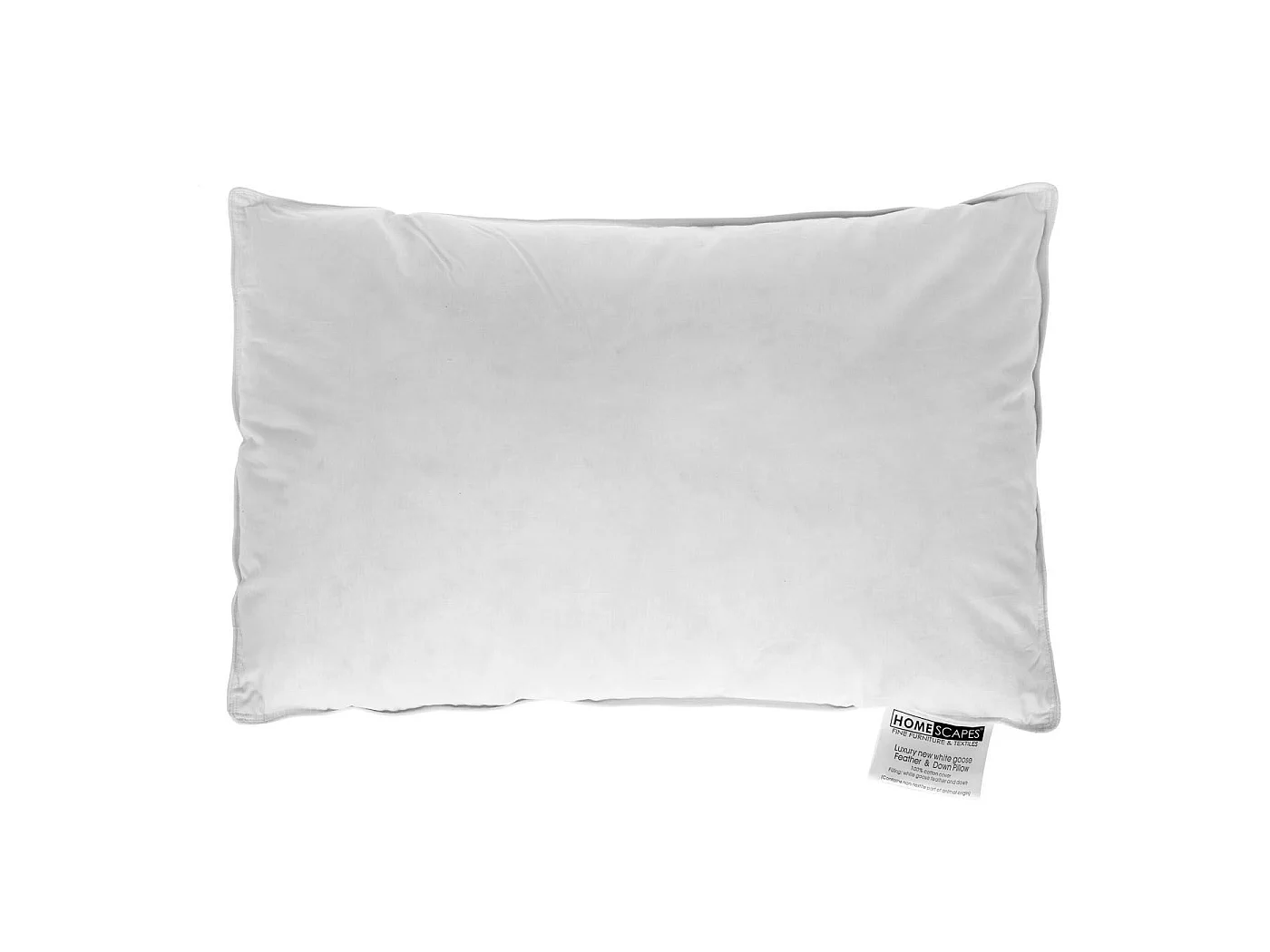 Oreiller enfant en duvet et en plumes d'oie, 40 x 60 cm - HOMESCAPES