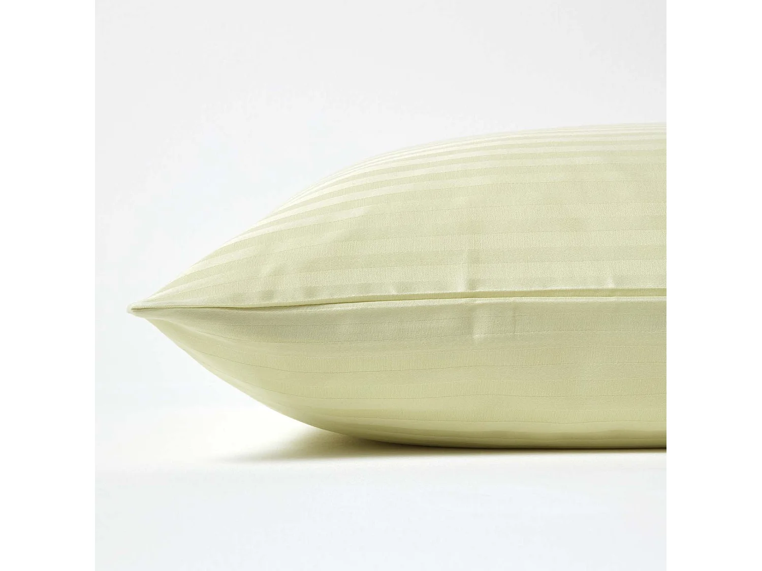 Homescapes Sage Green Egyptian Cotton Ultrasoft Housewife Pillowcase 330 TC, King Size