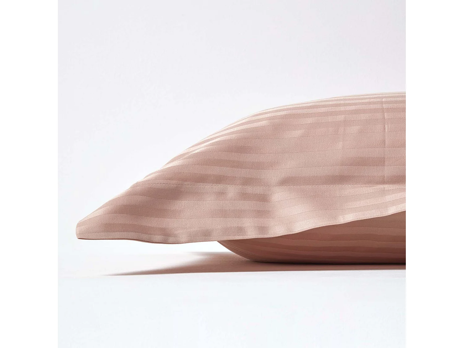 Homescapes Taupe Beige Egyptian Cotton Ultrasoft Kingsize Oxford Pillowcase 330TC