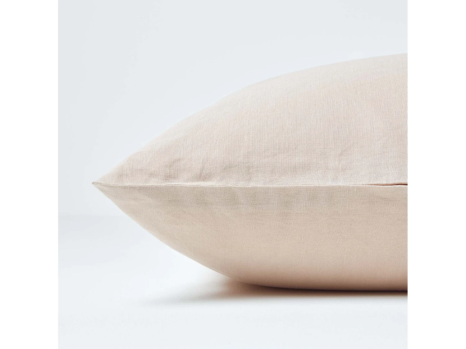 Homescapes Natural European Linen Pillowcase, 40 x 80 cm