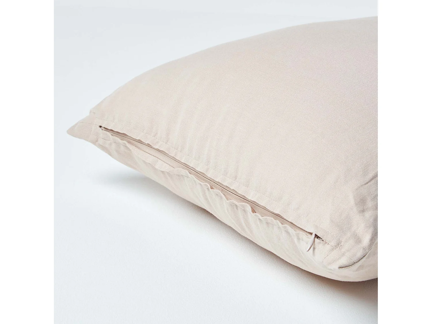 Homescapes Natural European Linen Pillowcase, 40 x 80 cm