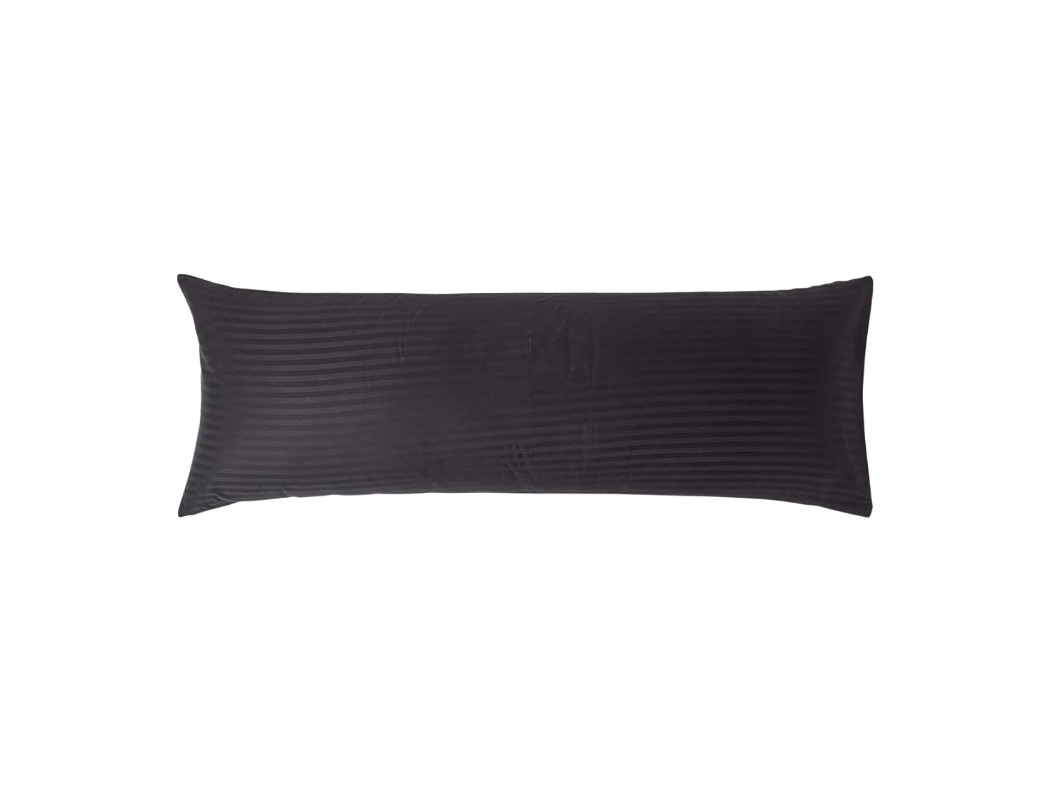 Homescapes Black Egyptian Cotton Ultrasoft Body Pillowcase 330 TC