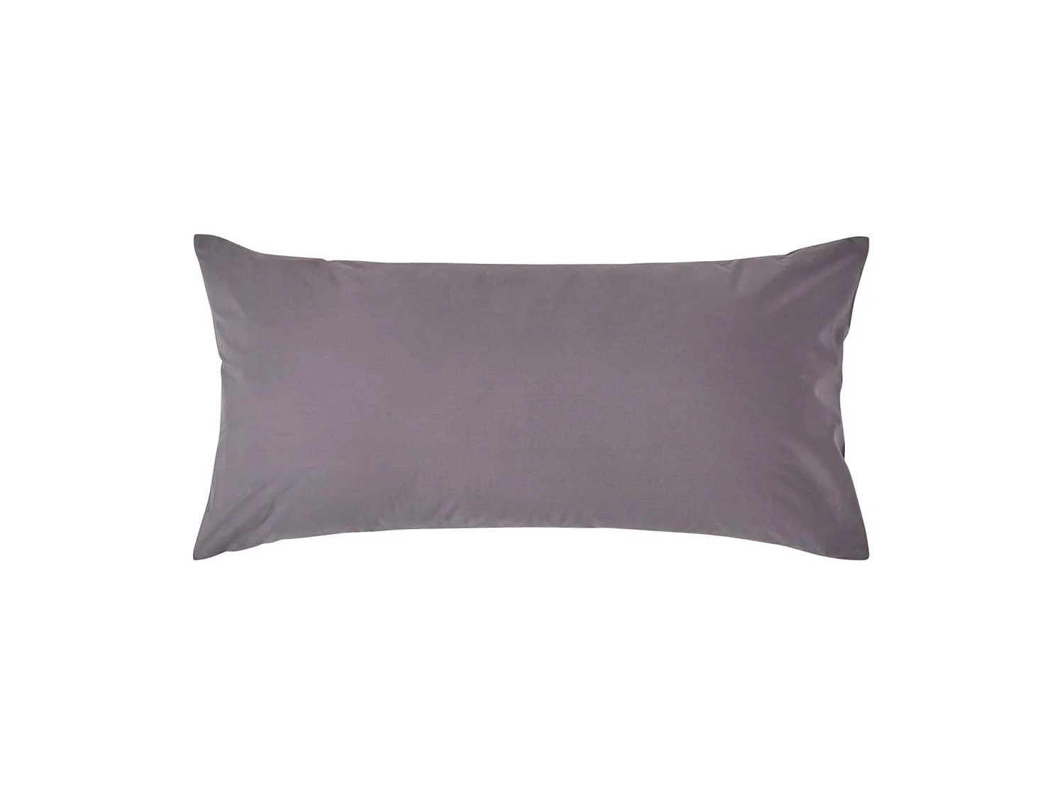 Homescapes Dark Grey Continental Pillowcase Egyptian Cotton 200 TC, 40 x 80cm