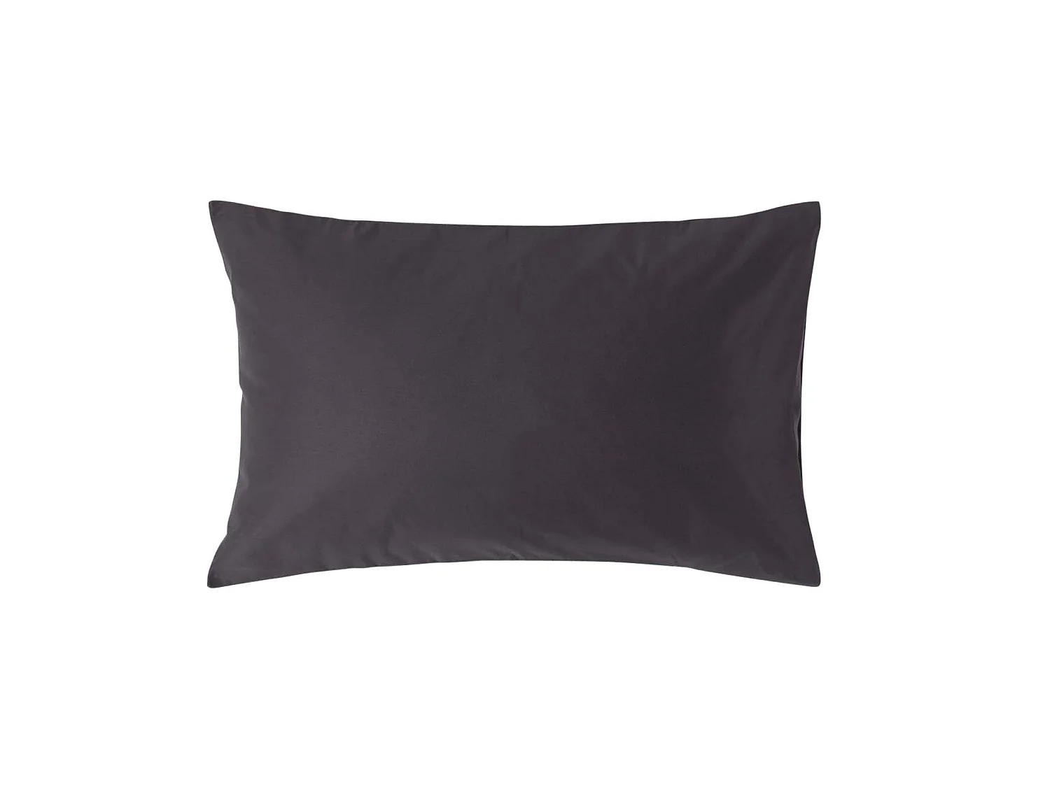 Homescapes Dark Charcoal Grey Egyptian Cotton Housewife Pillowcase 1000 TC
