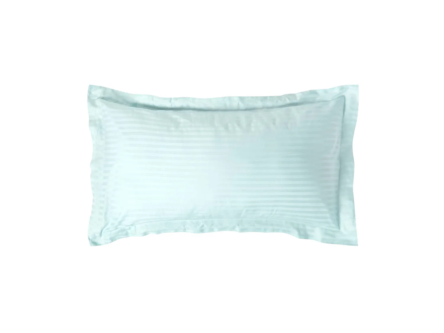 Homescapes Aqua Blue Egyptian Cotton Ultrasoft Kingsize Oxford Pillowcase 330 TC