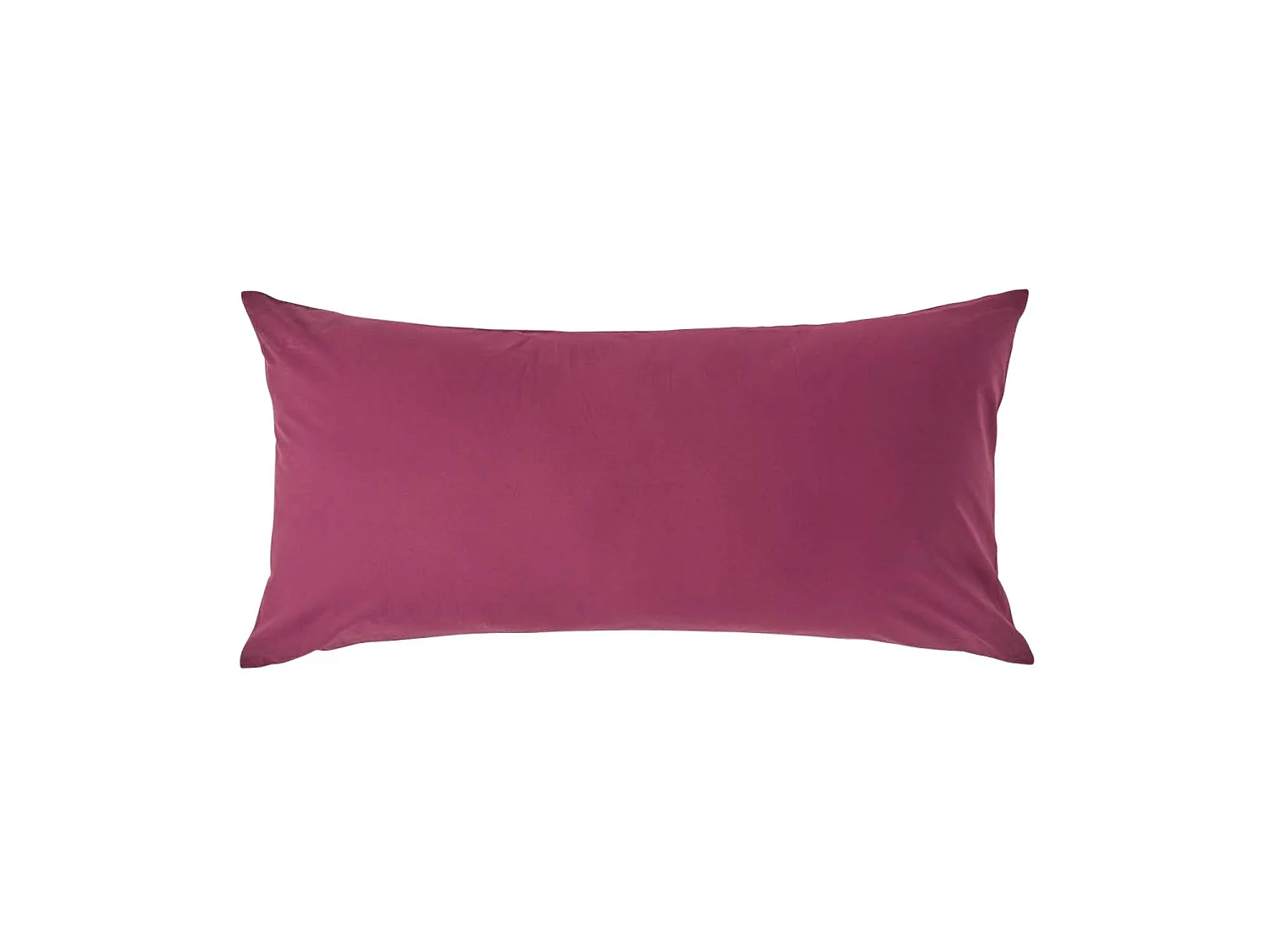Homescapes Plum Continental Egyptian Cotton Pillowcase 200 TC, 40 x 80 cm