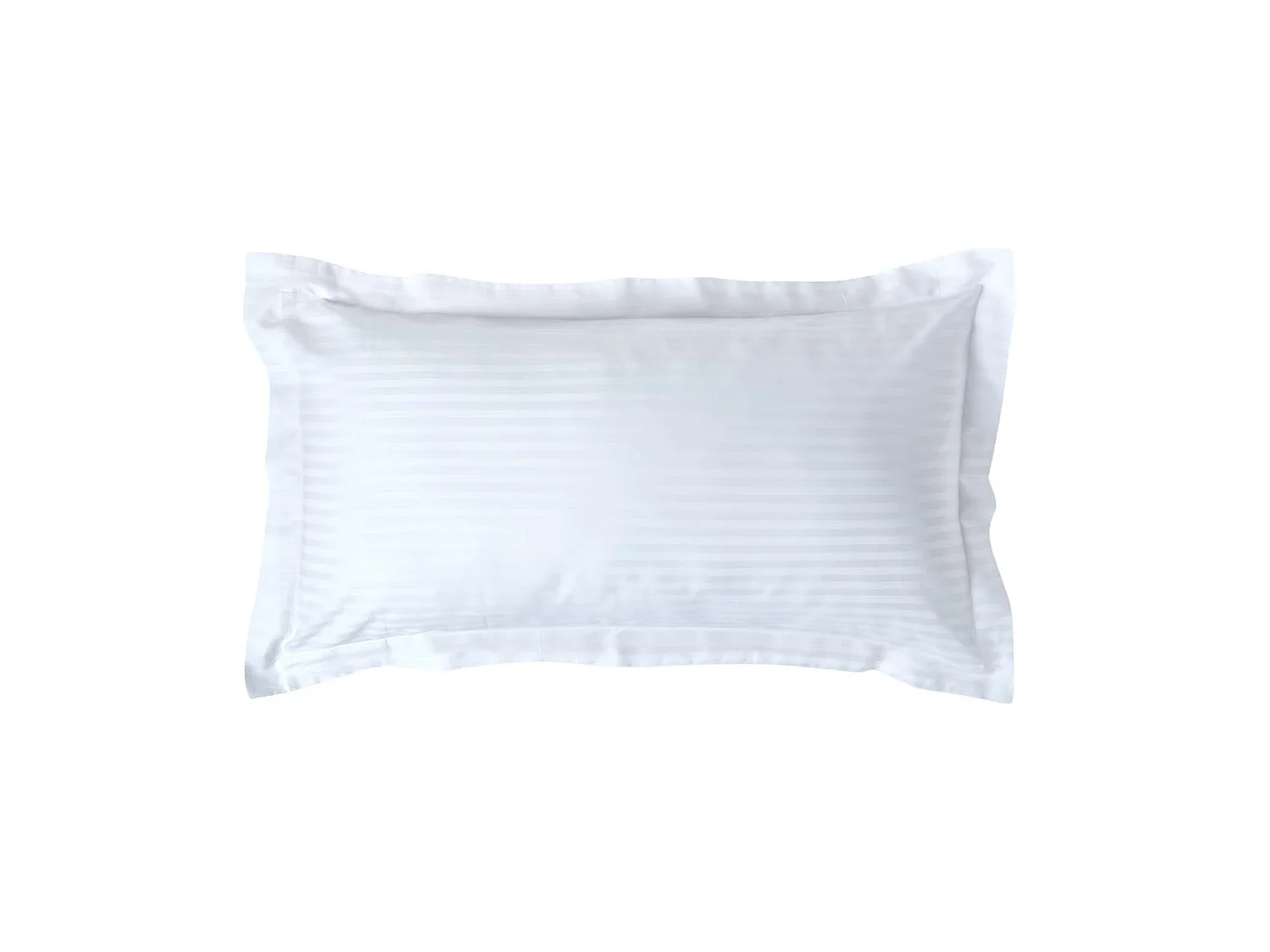 Homescapes White Egyptian Cotton Ultrasoft King Size Oxford Pillowcase 330 TC