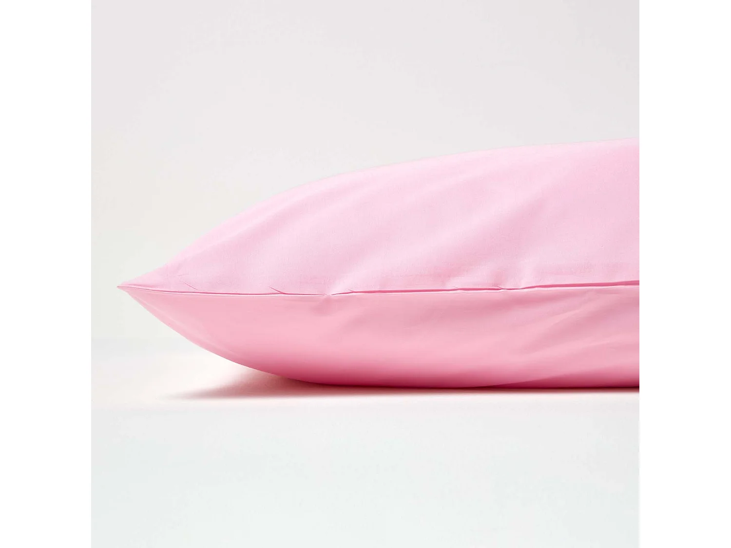 Homescapes Pink Egyptian Cotton Housewife Pillowcase 200 TC