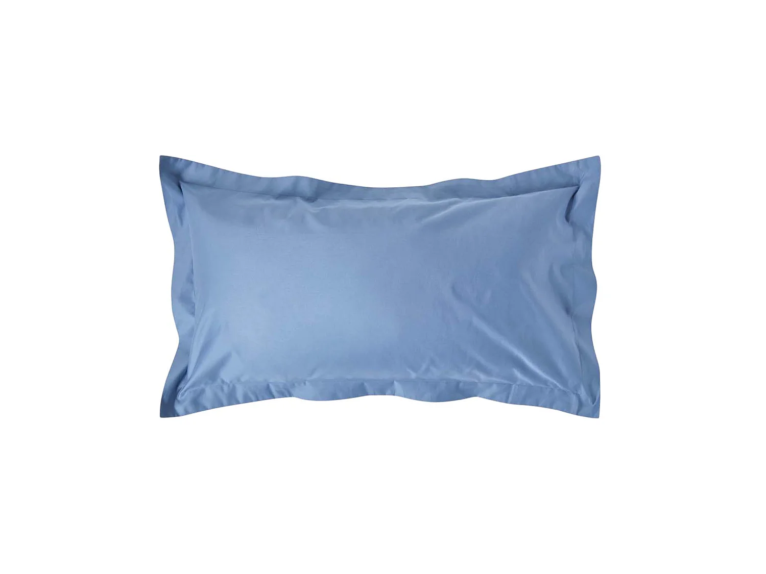 Homescapes Air Force Blue Egyptian Cotton Oxford Pillowcase 1000 TC, King Size