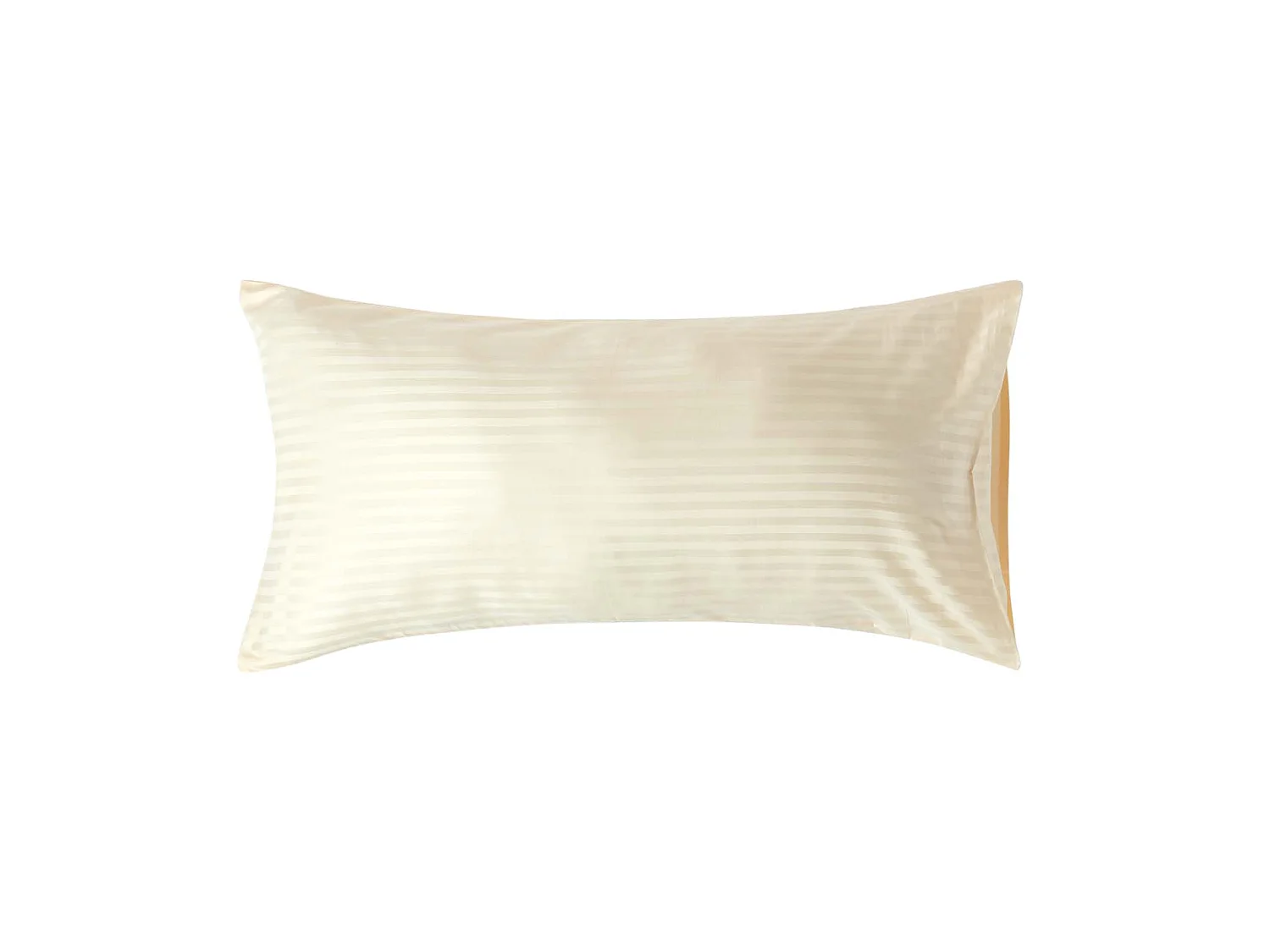 Homescapes Pastel Yellow Egyptian Cotton Ultrasoft Housewife Pillowcase 330 TC, King Size