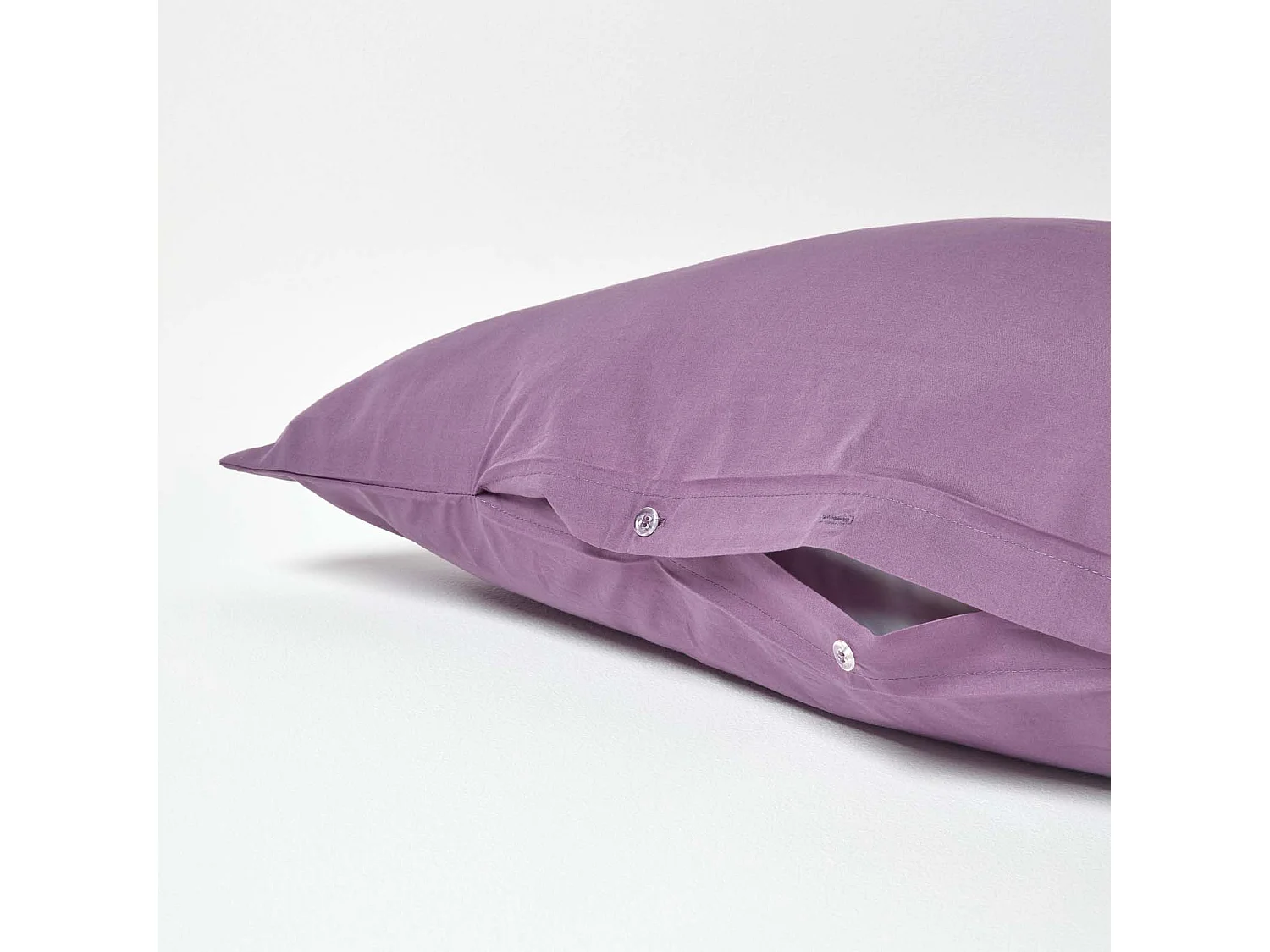 Homescapes Grape Egyptian Cotton V Shaped Pillowcase 200 TC