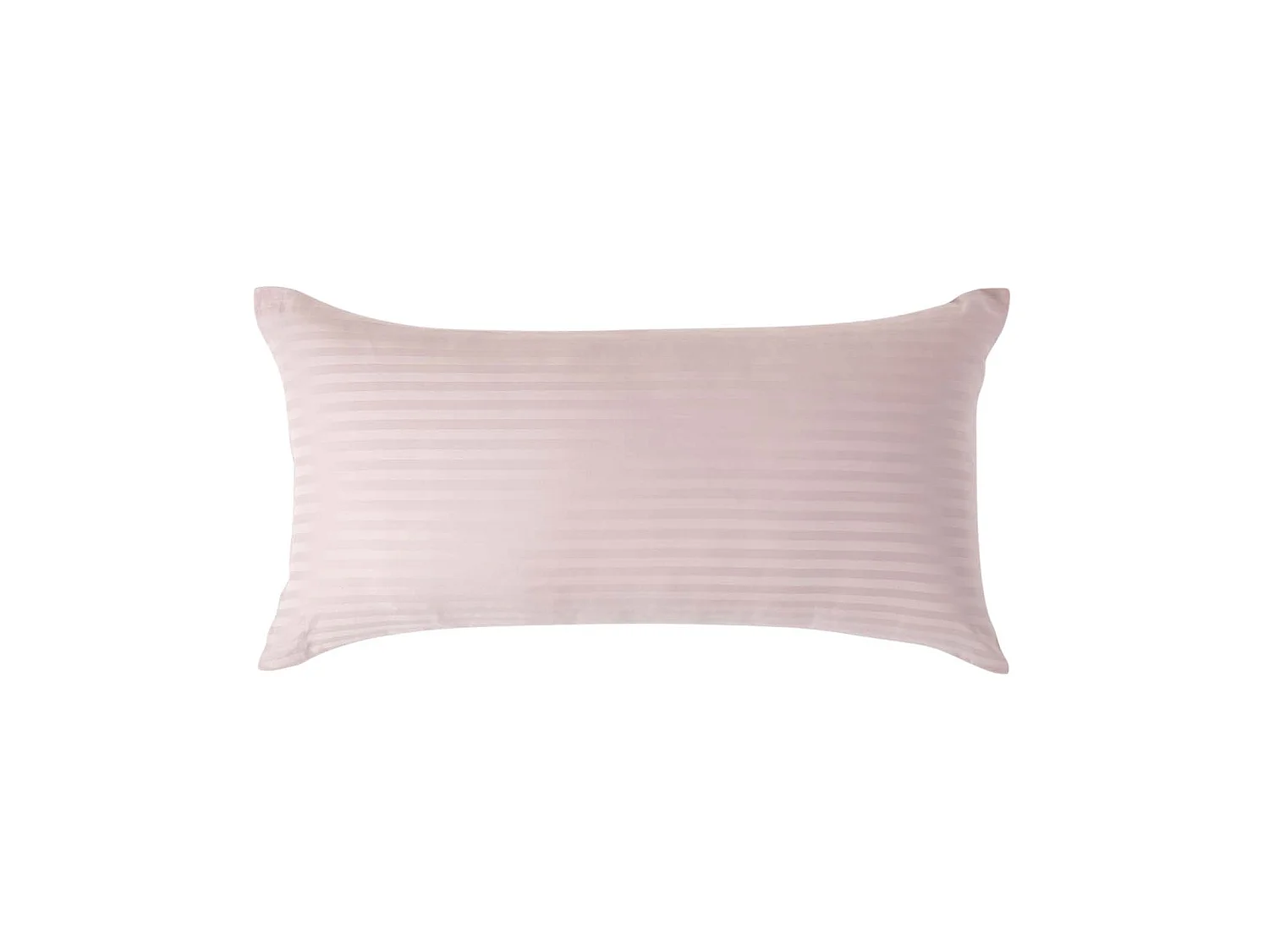 Homescapes Dusky Pink Violet Continental Egyptian Cotton Pillowcase 330 TC, 40 x 80 cm