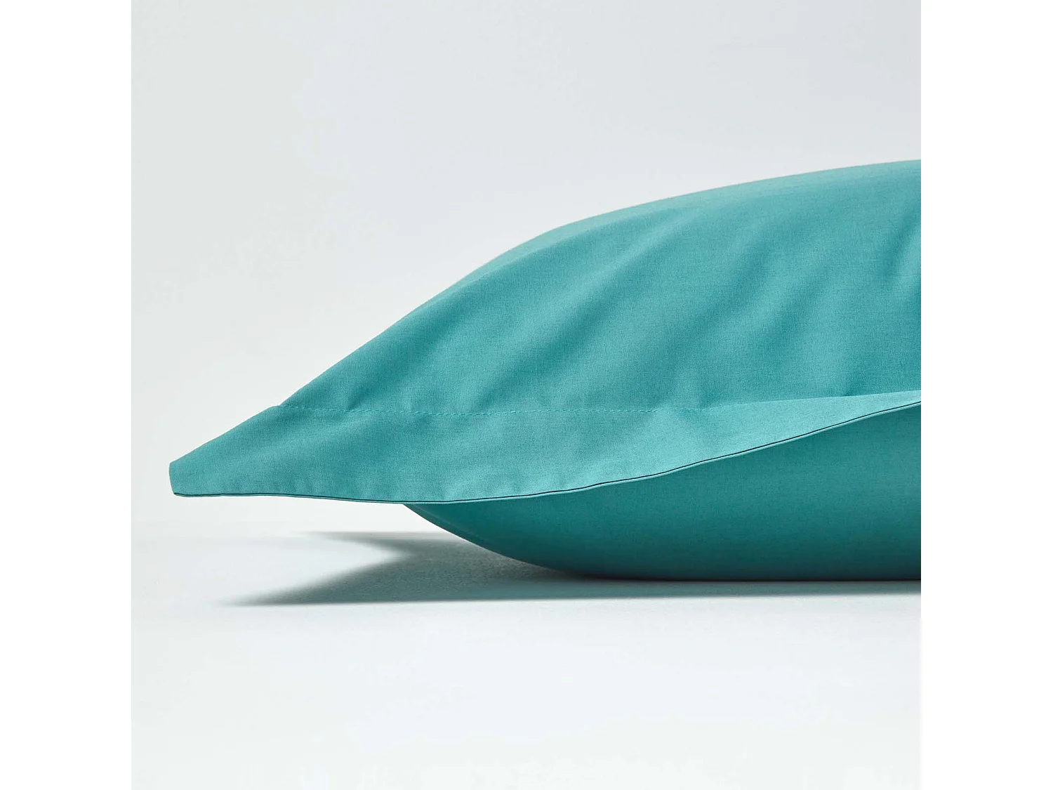 Homescapes Teal Egyptian Cotton Oxford Pillowcase 200 TC