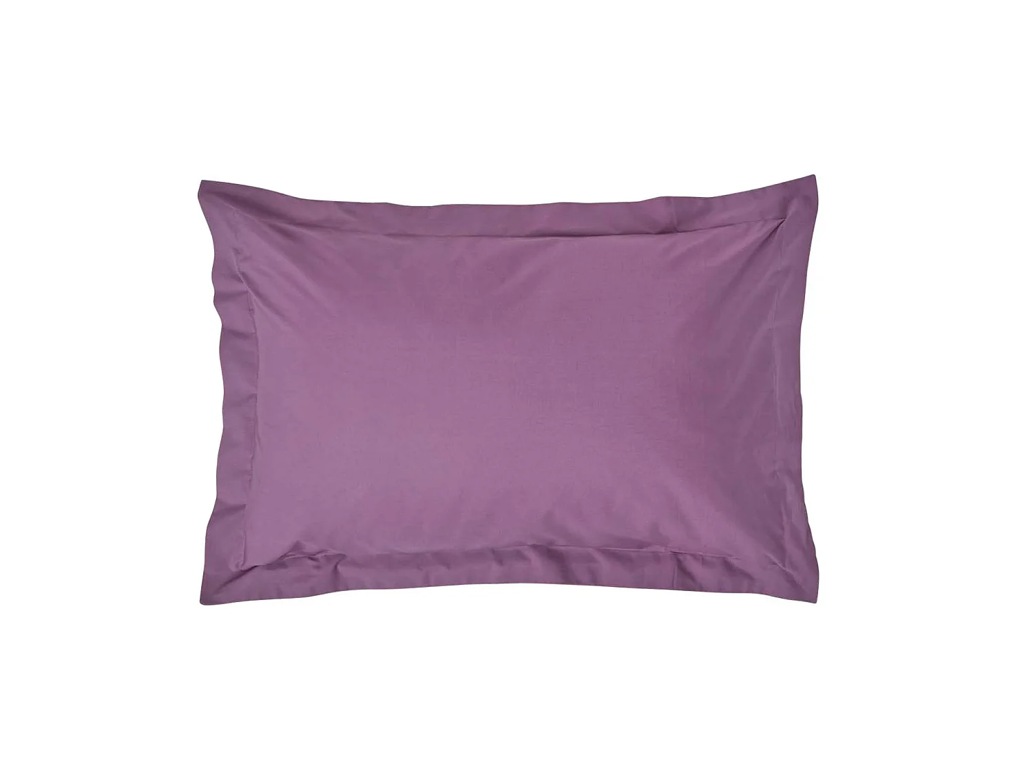 Homescapes Grape Egyptian Cotton Oxford Pillowcase 200 TC, Standard Size